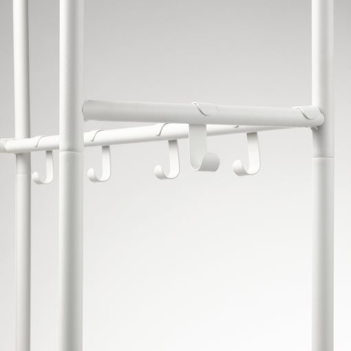 MACKAPÄR, coat rack with shoe storage unit, 78x32x200 cm, 505.309.88