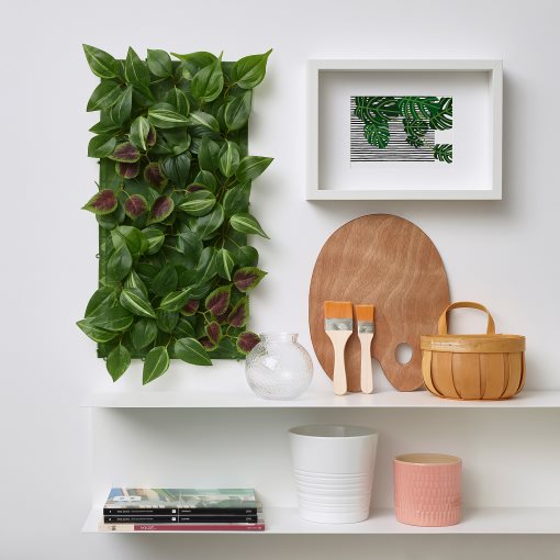 FEJKA, artificial plant wall mounted/in/outdoor, 26x26 cm, 505.465.69