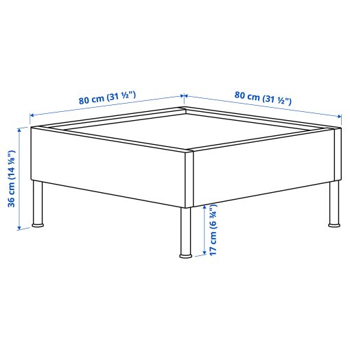 VITTSKÄR, 1-seat section for modular sofa, outdoor, 505.751.99