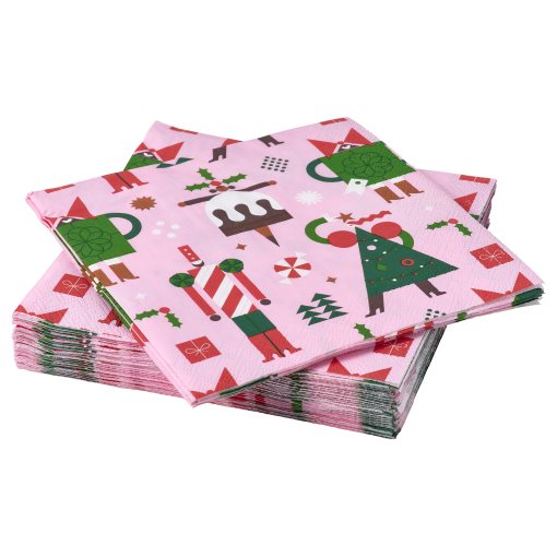 VINTERFINT, paper napkin 33x33 cm/30 pack, 160g, 506.037.91