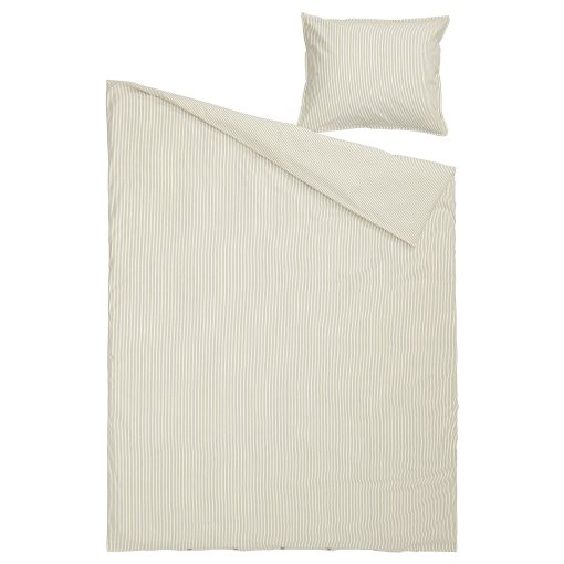 SOLFIBBLA, duvet cover and pillowcase, 150x200/50x60 cm, 506.109.56