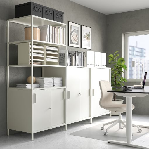 TROTTEN, cabinet with sliding doors, 160x110 cm, 594.296.60