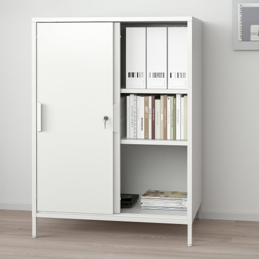 TROTTEN, cabinet with sliding doors, 160x110 cm, 594.296.60