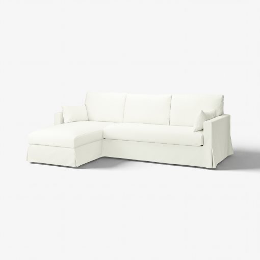 HYLTARP, 3-seat sofa with chaise longue, left, 594.896.92