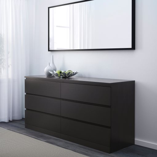 MALM, έπιπλα υπνοδωματίου, 4 τεμ. 180x200 cm, 594.951.60