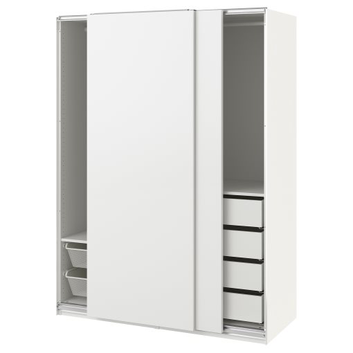 PAX/HASVIK, wardrobe combination, 150x66x201 cm, 595.156.10