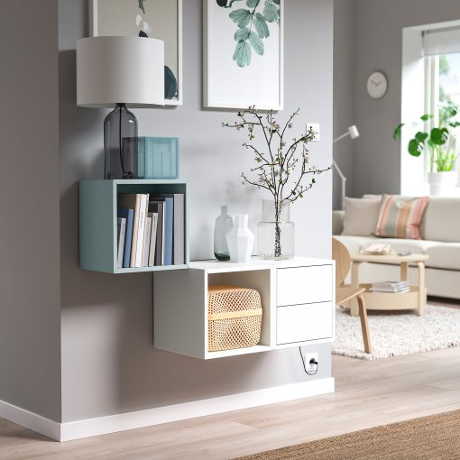EKET, wall-mounted storage combination, 105x35x70 cm, 595.216.87