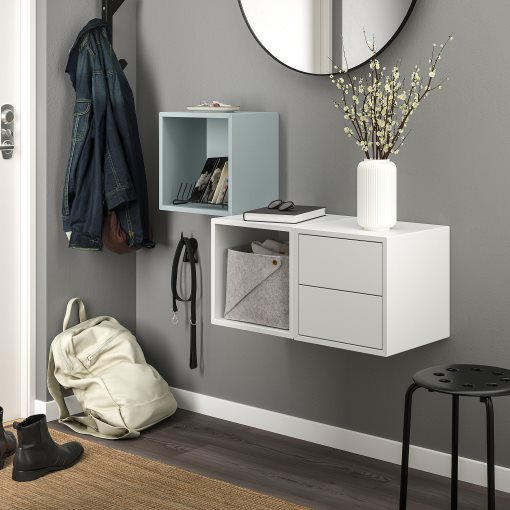 EKET, wall-mounted storage combination, 105x35x70 cm, 595.216.87