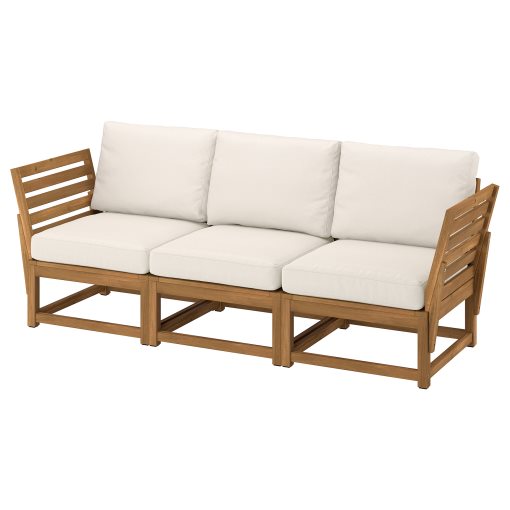 NÄMMARÖ, 3-seat modular sofa with armrests, outdoor, 595.783.63