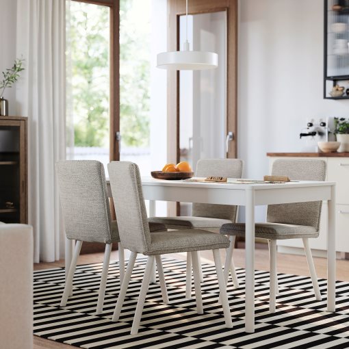 TONSTAD/TONSTAD, table and 4 chairs, 150x80 cm, 595.966.49