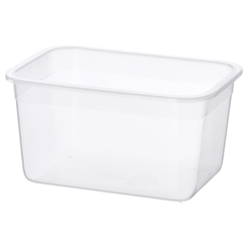 IKEA 365+, food container rectangular/plastic, 2.0 l, 603.591.52