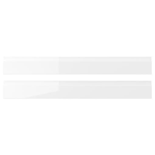 VOXTORP, drawer front/high-gloss, 80x10 cm, 603.975.02