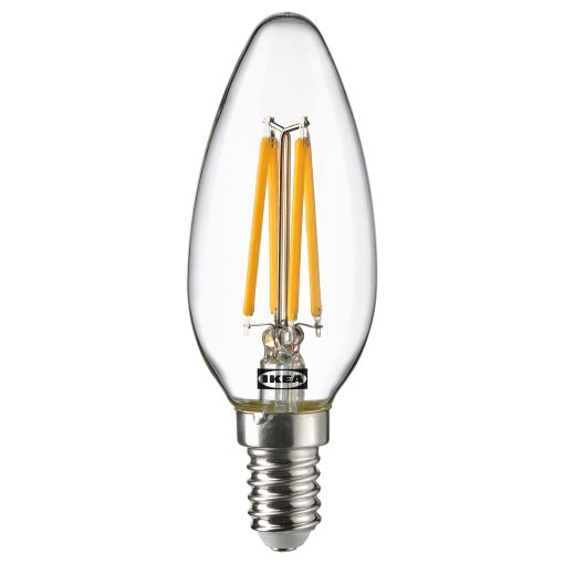 SOLHETTA, LED bulb E14 250 lumen/chandelier, 604.987.61