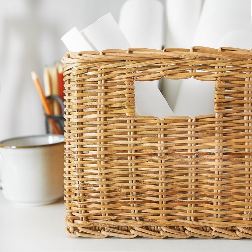 TRUMMIS, basket/handmade, 25x35x20 cm, 605.008.20