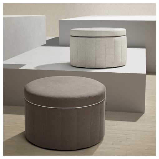 SIDSJÖ, pouffe with storage, 605.623.42