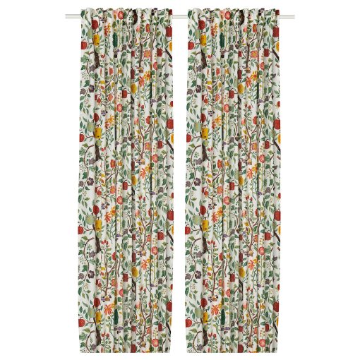 VILDPERSILJA, curtains/1 pair, 145x300 cm, 605.733.45