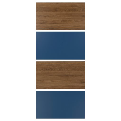 MEHAMN, 4 πάνελ για σκελετό συρόμενης πόρτας, 100x236 cm, 606.057.61
