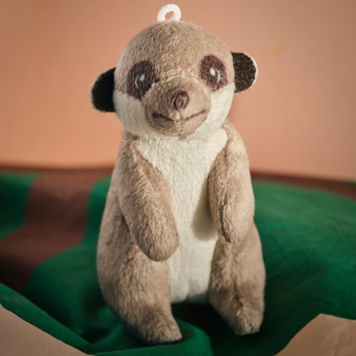 SANDLÖPARE, soft toy, 8 cm, 606.095.75