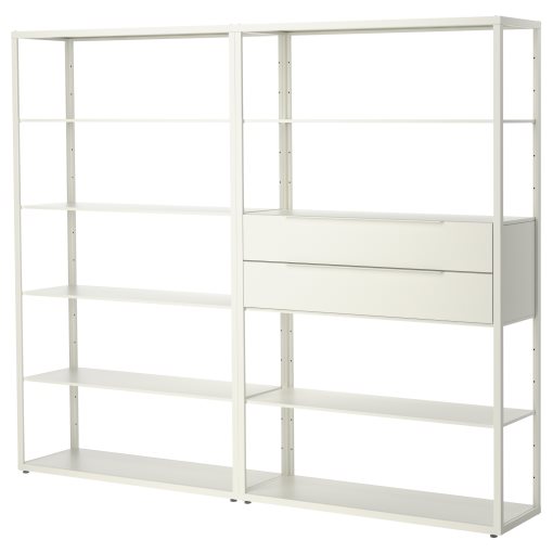FJÄLKINGE, shelving unit with drawers, 690.093.95