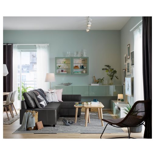 FRIHETEN, γωνιακός καναπές-κρεβάτι με αποθήκευση, 692.168.18