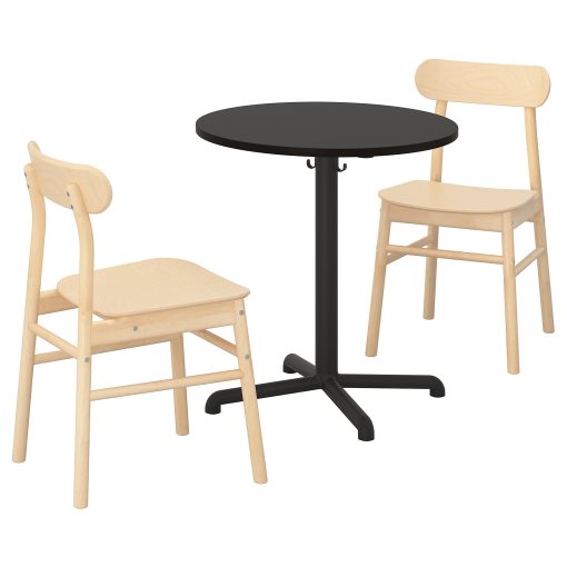 STENSELE/RONNINGE, table and 2 chairs,  70 cm, 692.971.26