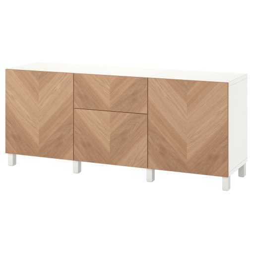 BESTÅ, storage combination with drawers push open, 180x42x74 cm, 694.218.52