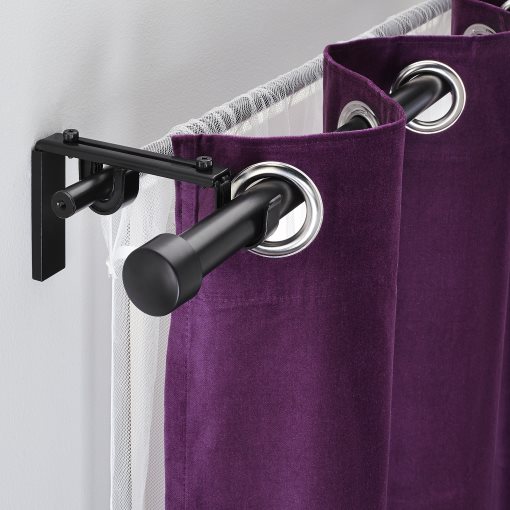 RÄCKA, double curtain rod combination, 699.292.47