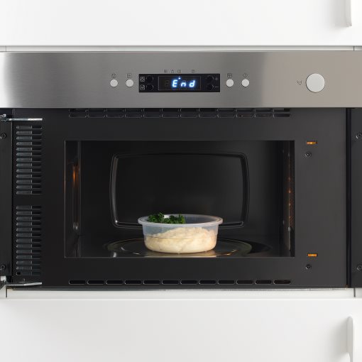 IKEA 365+, δοχείο αποθήκευσης τροφίμων στρογγυλό/πλαστικό, 450 ml, 703.591.42