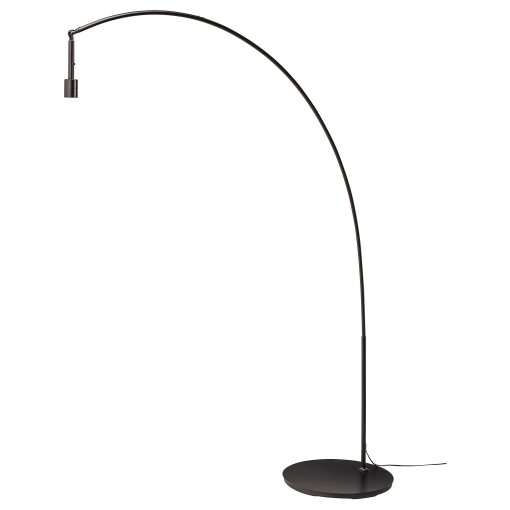 SKAFTET, floor lamp base, arched, 704.055.25