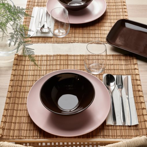 FÄRGKLAR, bowl/glossy 4 pack, 16 cm, 704.854.28
