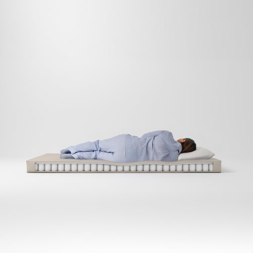 VANNAREID, στρώμα με ελατήρια σε θήκες/σκληρό, 80x200 cm, 704.867.29