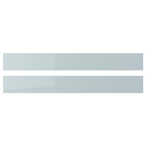 KALLARP, drawer front/high-gloss 2 pack, 80x10 cm, 705.201.63