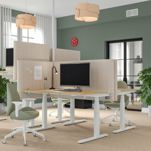 MITTZON, acoustic screen for desk, 165x72 cm, 705.282.15