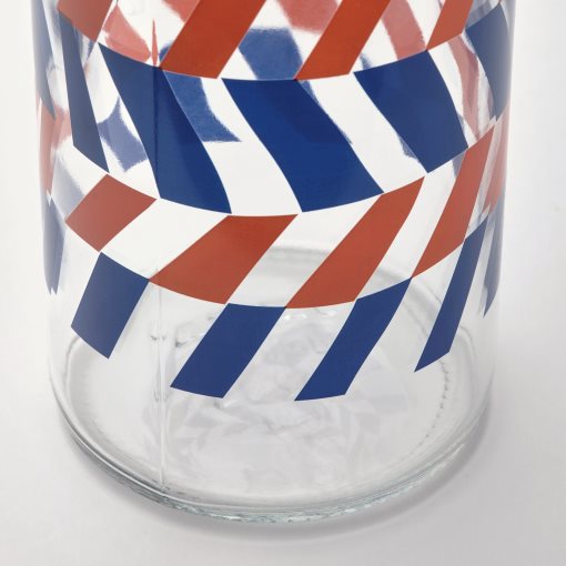 KORKEN, bottle with stopper/glass, 0.5 l, 705.536.34