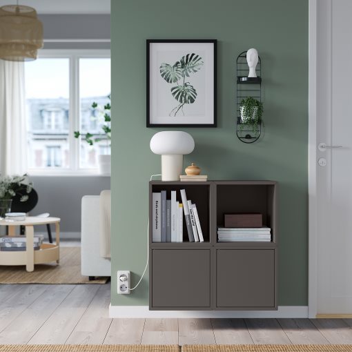 SKUGGRÖNA, wall mounted plant stand, 54 cm, 705.620.11
