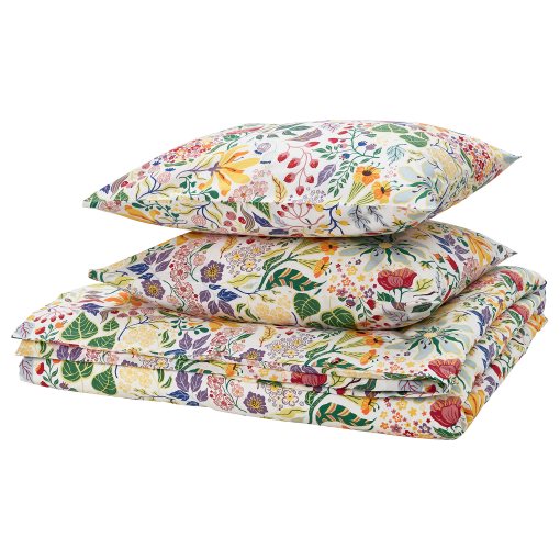 STRANDLUMMER, duvet cover and 2 pillowcases, 240x220/50x60 cm, 705.797.90