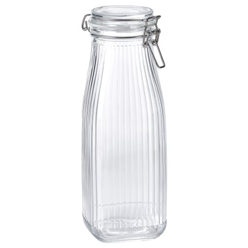 KÖSSEBÄR, bottle shaped jar with lid, 1 l, 705.985.38
