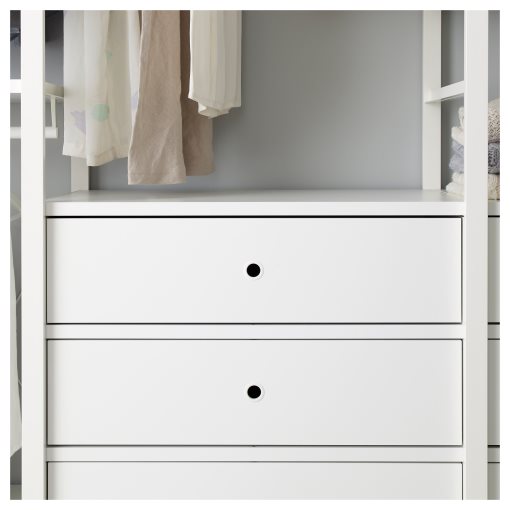 ELVARLI, wardrobe combination, 175x51x222-350 cm, 793.029.95