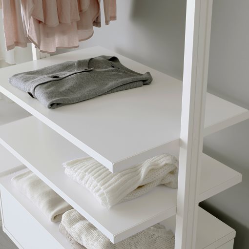 ELVARLI, wardrobe combination, 303X51X222-350 cm, 793.930.71