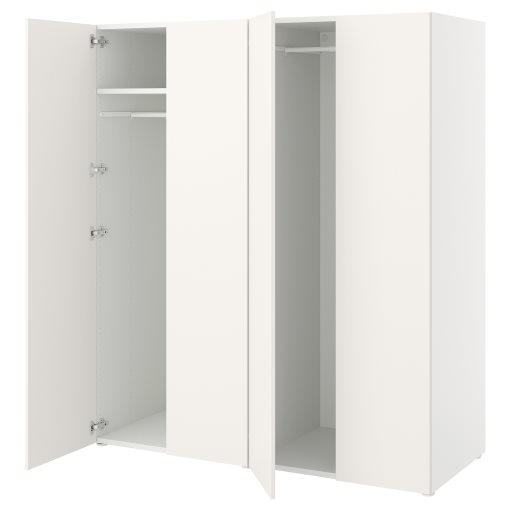 PLATSA, wardrobe with 4 doors, 160x57x181, 794.251.85