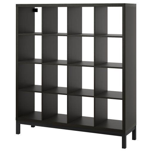 KALLAX, shelving unit with underframe, 147x164 cm, 794.427.12