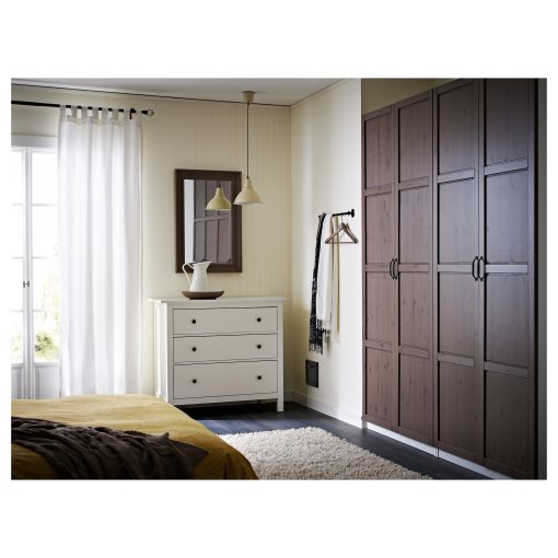 HEMNES, συρταριέρα με 3 συρτάρια, 804.247.45