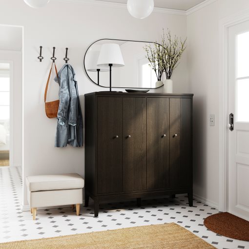 IDANÄS, cabinet with bi-folding doors, 121x135 cm, 804.588.20