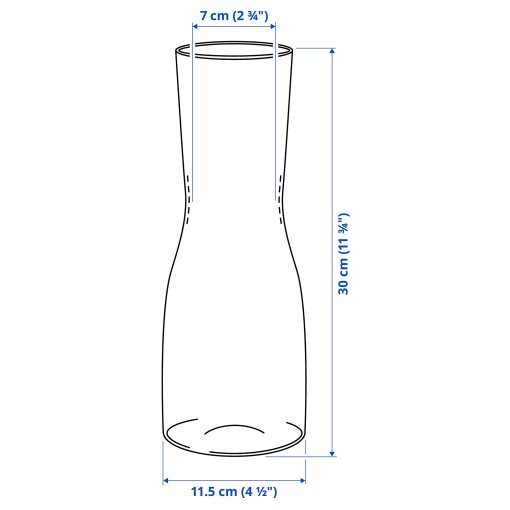 TIDVATTEN, vase, 804.612.43