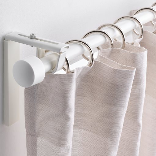 SYRLIG, curtain ring with clip and hook 10 pack, 38 mm, 804.897.89