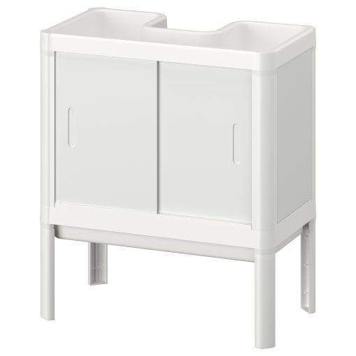 LILLTJΑRN, wash-basin base cabinet with 2 doors, 44x50x25 cm, 805.003.67
