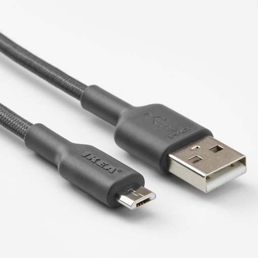 LILLHULT, USB-A to USB-micro, 1.5 m, 805.275.93
