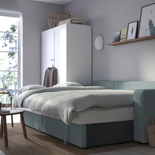 BARSLOV, 3-seat sofa-bed with chaise longue, 805.308.16