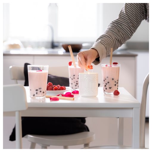 SOTRONN, scented candle in ceramic jar/red berries & vanilla, 45 hr, 805.623.84