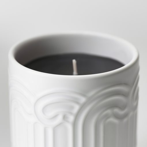 SOTRONN, scented candle in ceramic jar/red berries & vanilla, 45 hr, 805.623.84